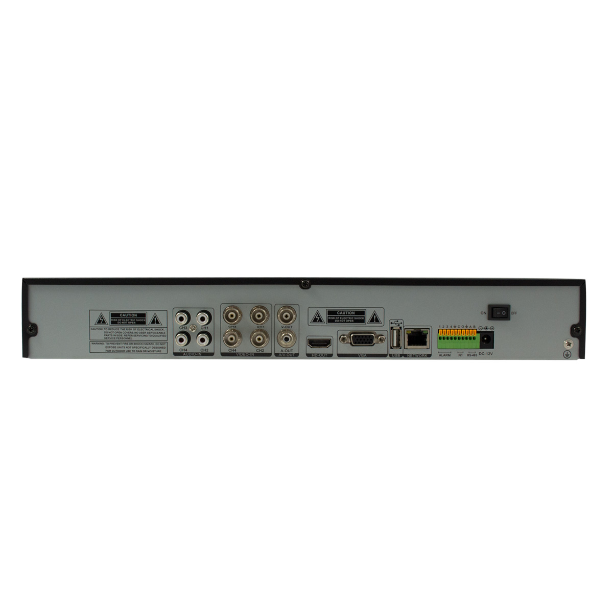 4 Channel DVR HD-CVI, H.264, BNC/VGA/HDMI, Audio 4ch in/4ch out - Image 3